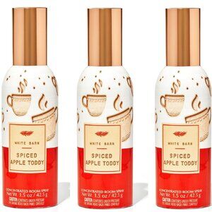 Bath & Body Works Spiced Apple Toddy Concentrated Room Sprays Set of 3